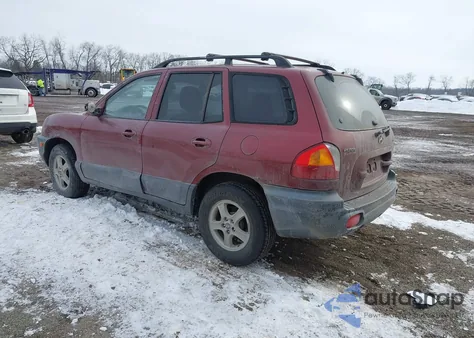 2004 Hyundai Santa Fe Gls из США, поврежденный, VIN KM8SC73D54U714112